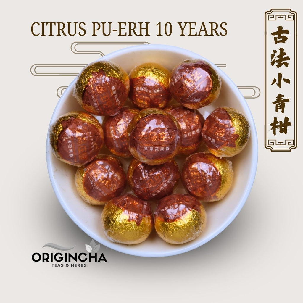 Citrus Pu-erh (aged 10 Year)