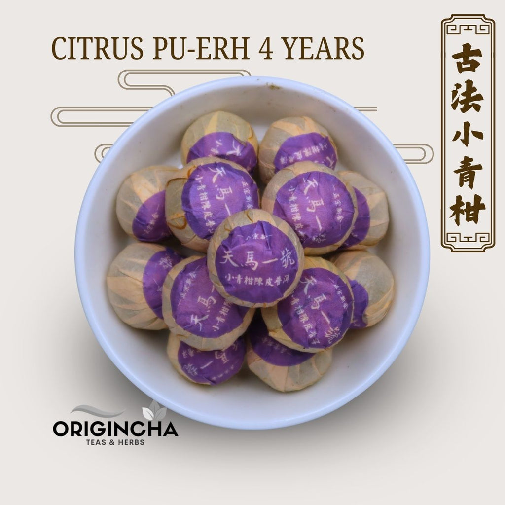 Citrus Pu-erh (aged 4 years)